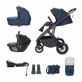 Babymore Chia Travel System Coco with Base  Midnight Blue