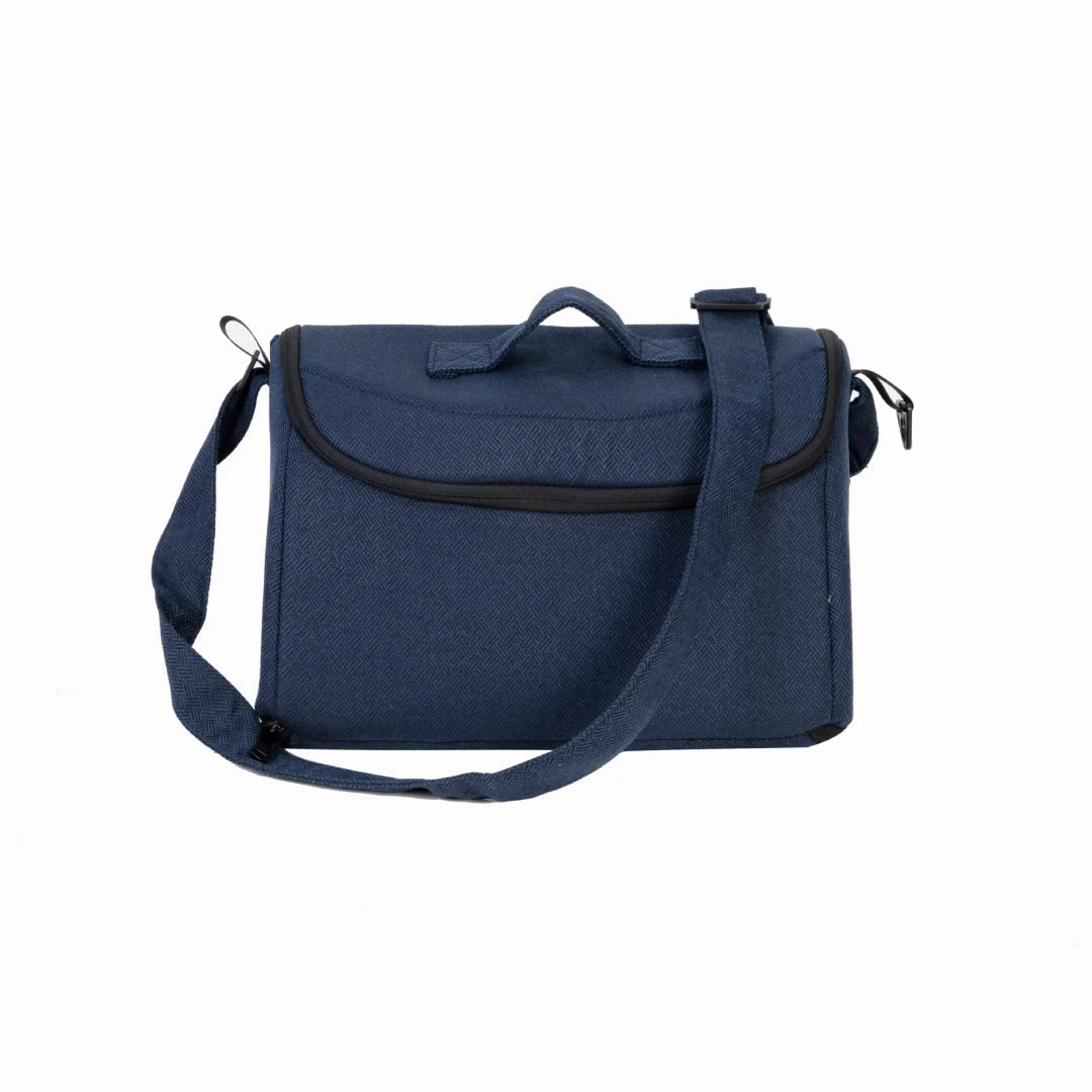 Babymore Chia Travel System Pecan with Base  Midnight Blue