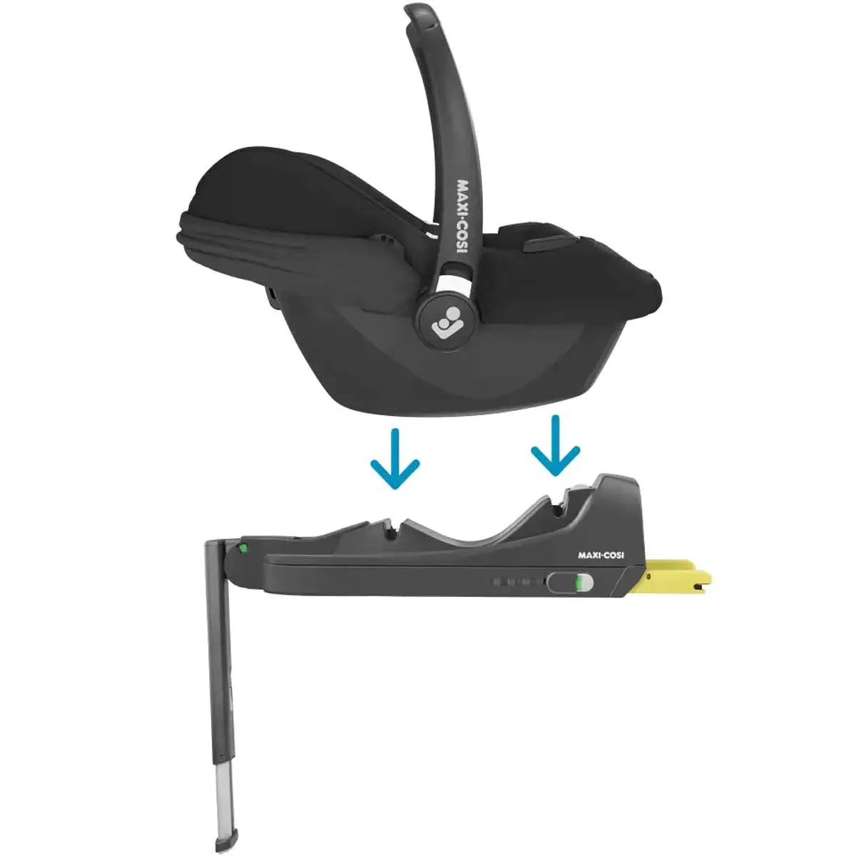 BabyStyle Oyster 3 Essential Cabriofix i-Size Bundle, Fossil