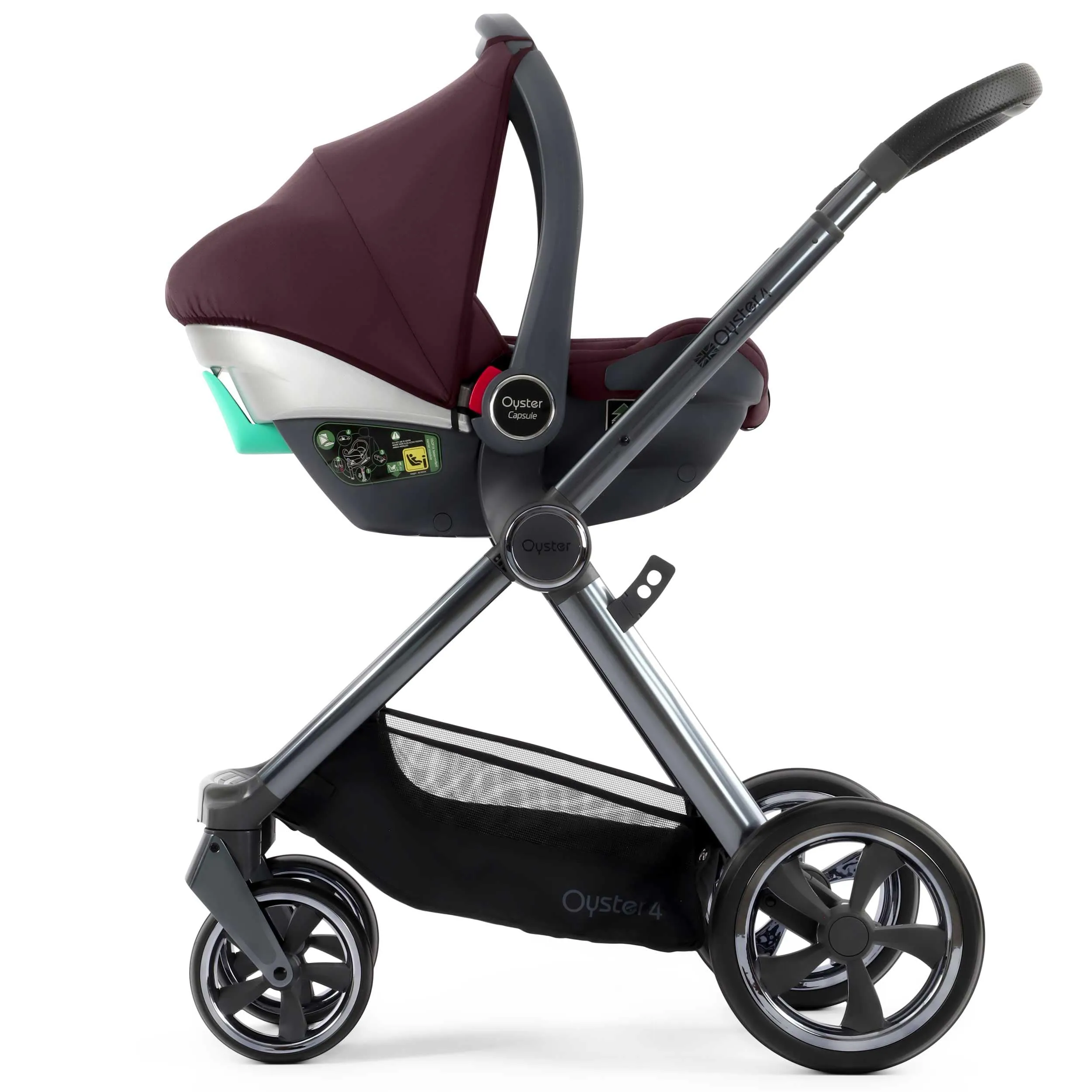 BabyStyle Oyster 4 Essential Bundle - Mulberry