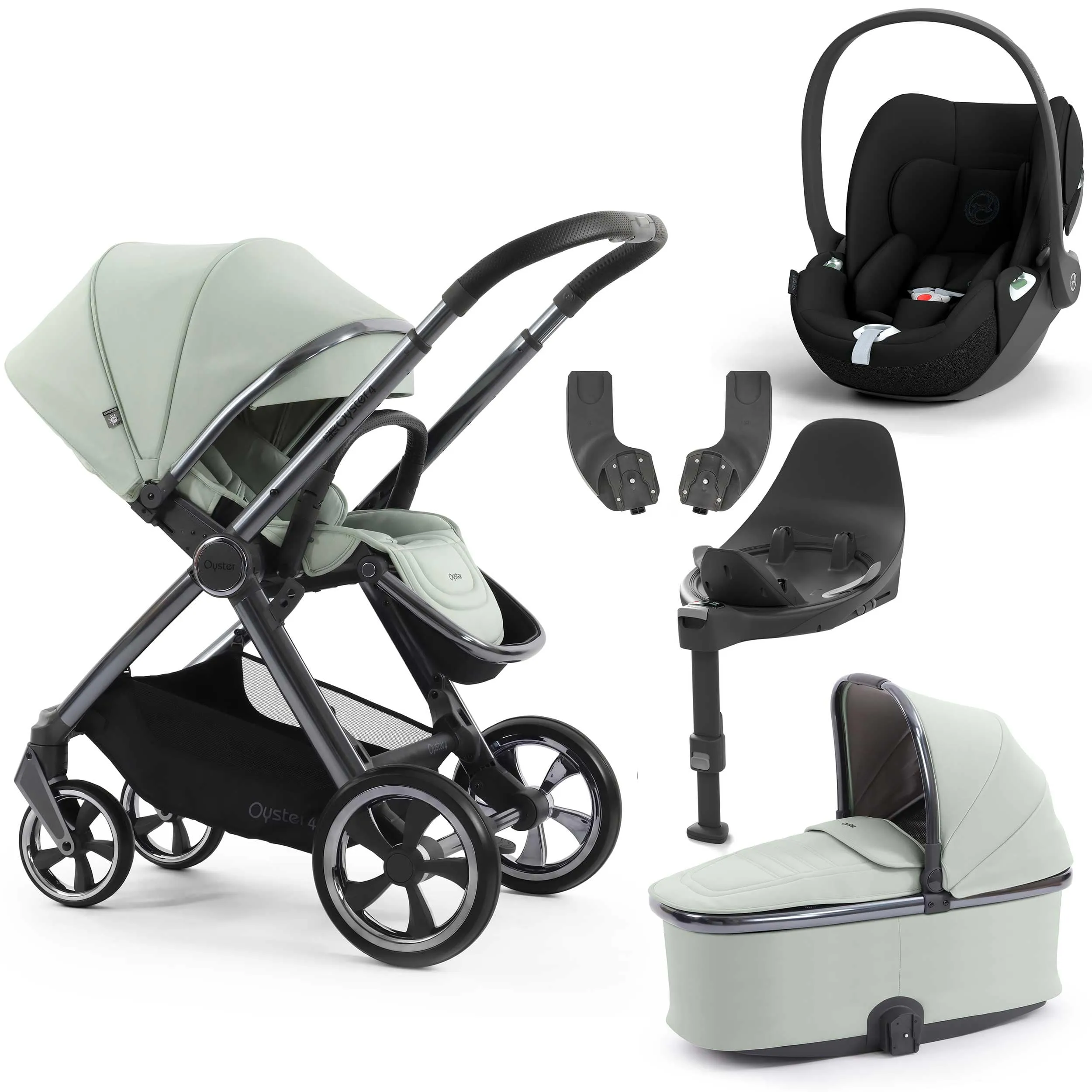 BabyStyle Oyster 4 Essential Bundle - Pistachio
