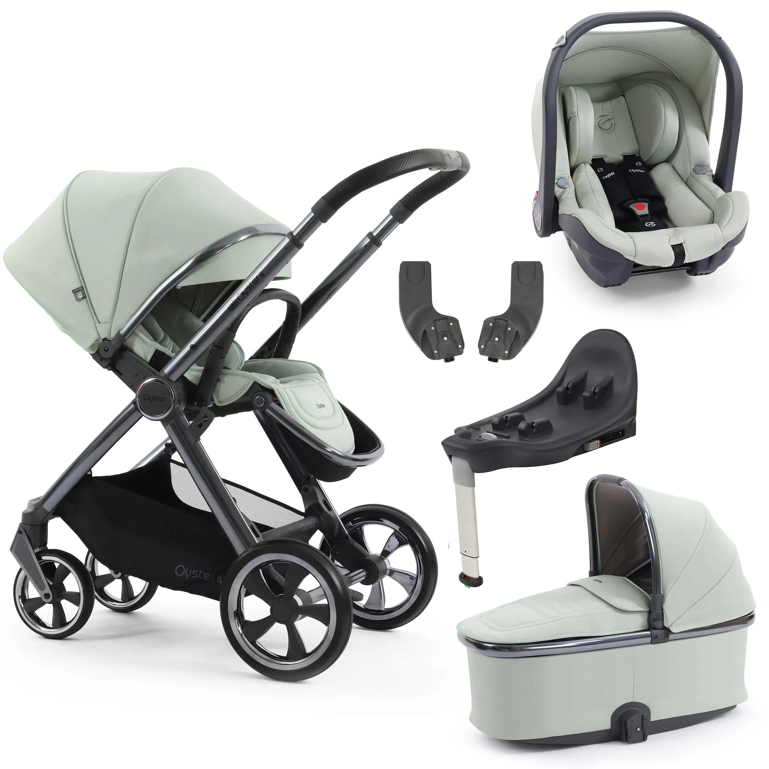 BabyStyle Oyster 4 Essential Bundle - Pistachio
