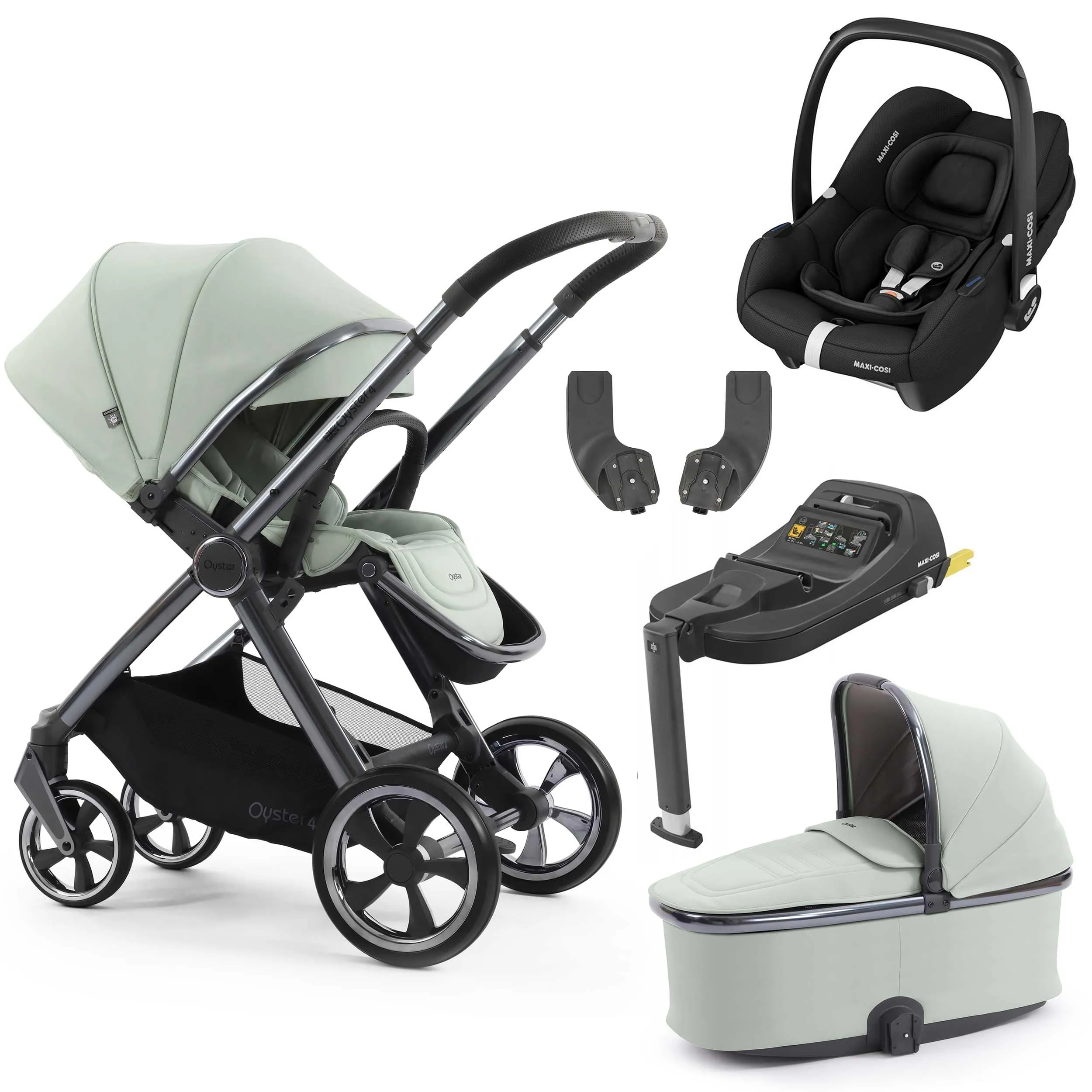 BabyStyle Oyster 4 Essential Bundle - Pistachio