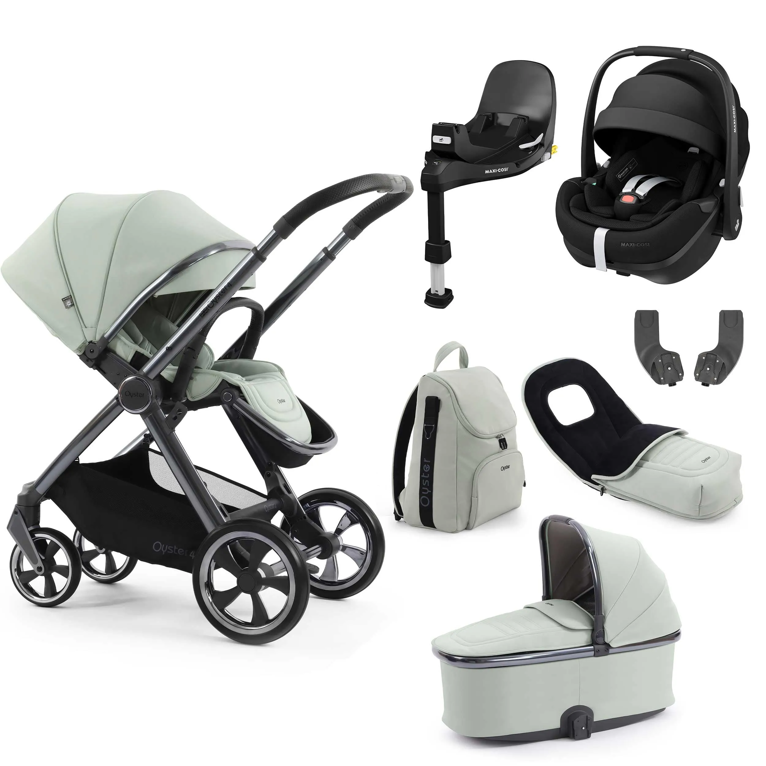 BabyStyle Oyster 4 Luxury Bundle - Pistachio