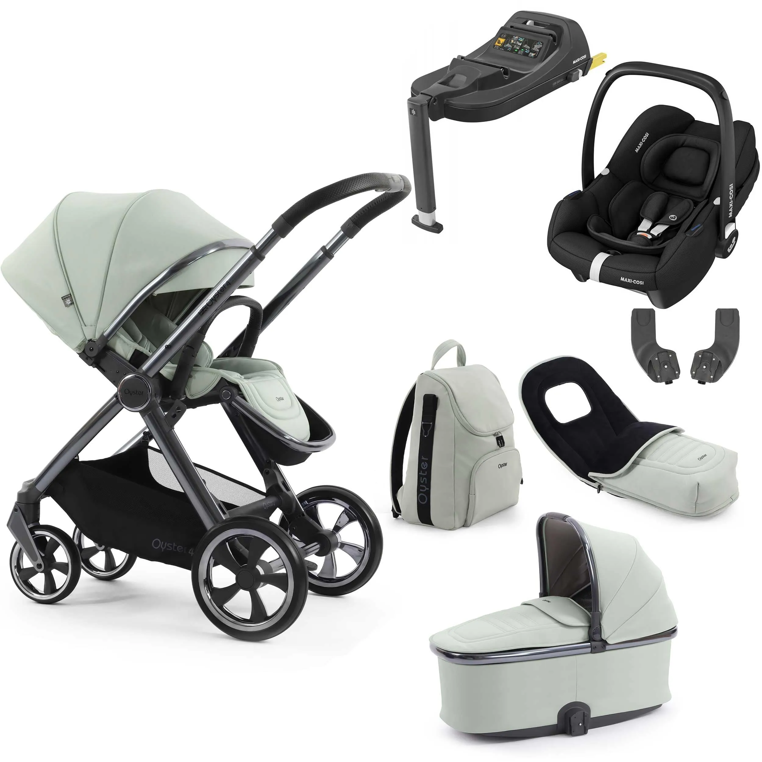 BabyStyle Oyster 4 Luxury Bundle - Pistachio