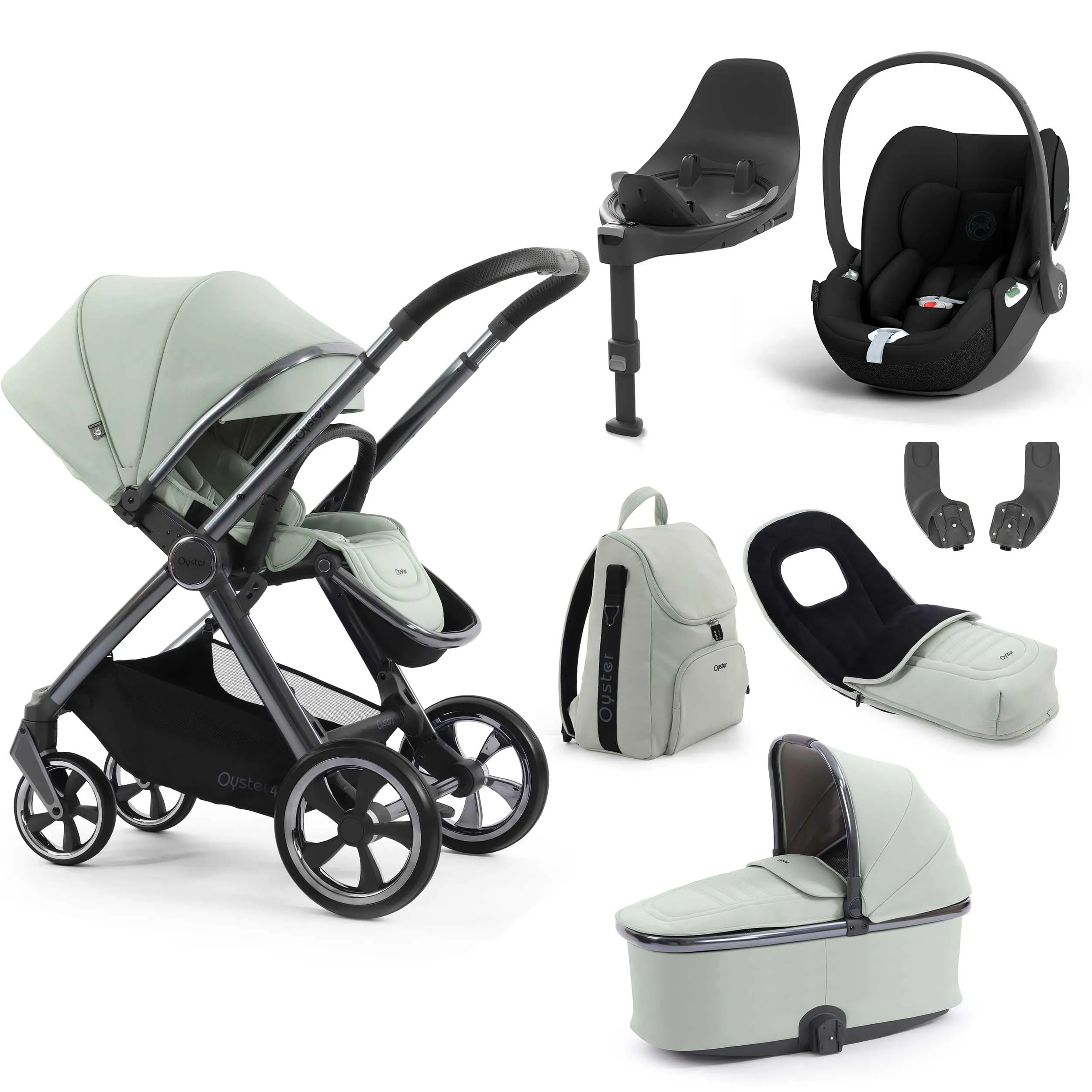 BabyStyle Oyster 4 Luxury Bundle - Pistachio