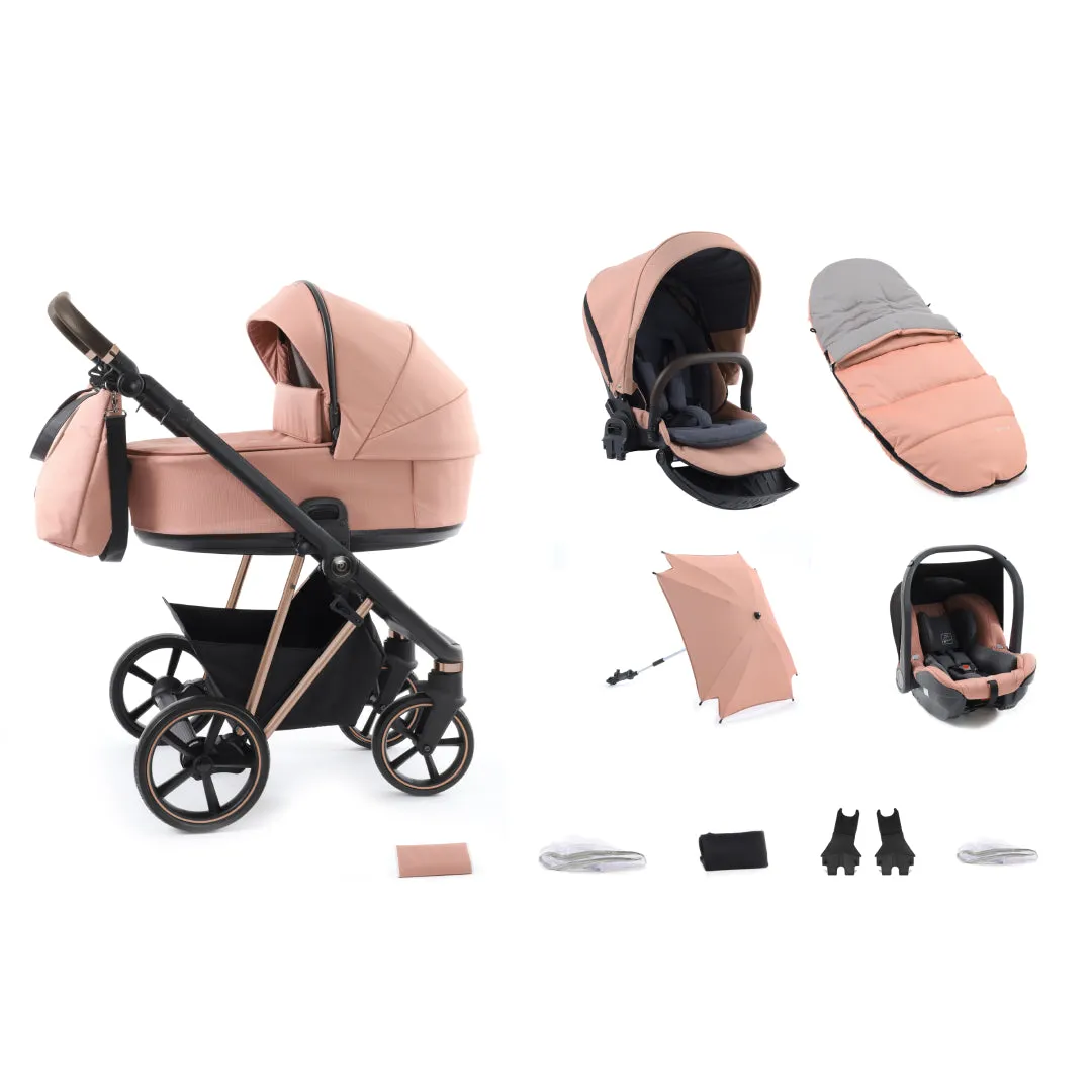 BabyStyle Prestige Stroller 12 Piece Bundle - Coral