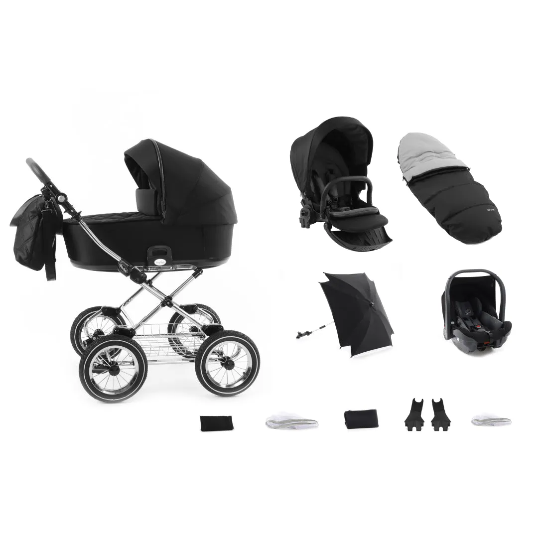 BabyStyle Prestige Stroller 12 Piece Bundle - Ebony
