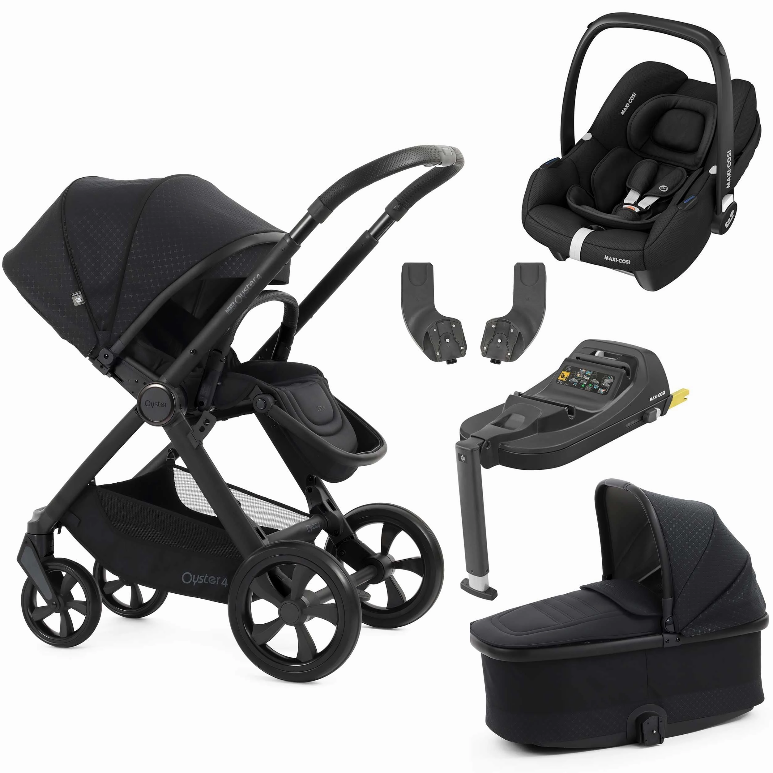 BabyStyle Oyster 4 Essential Bundle - Raven