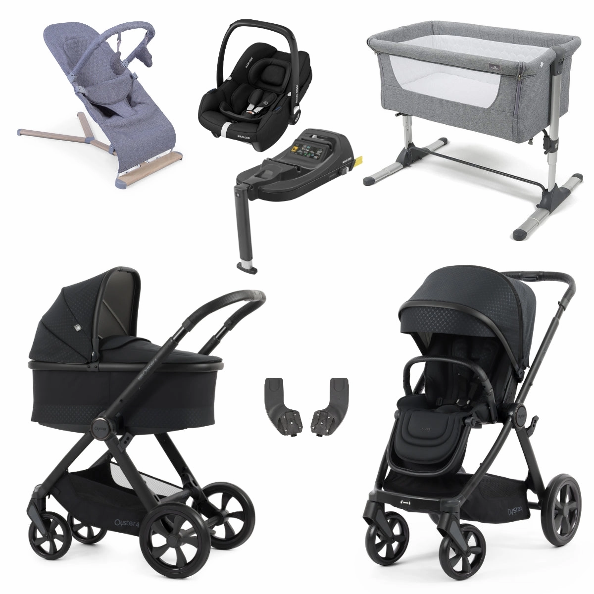 Babystyle Oyster 4 Essential Travel & Nursery Bundle