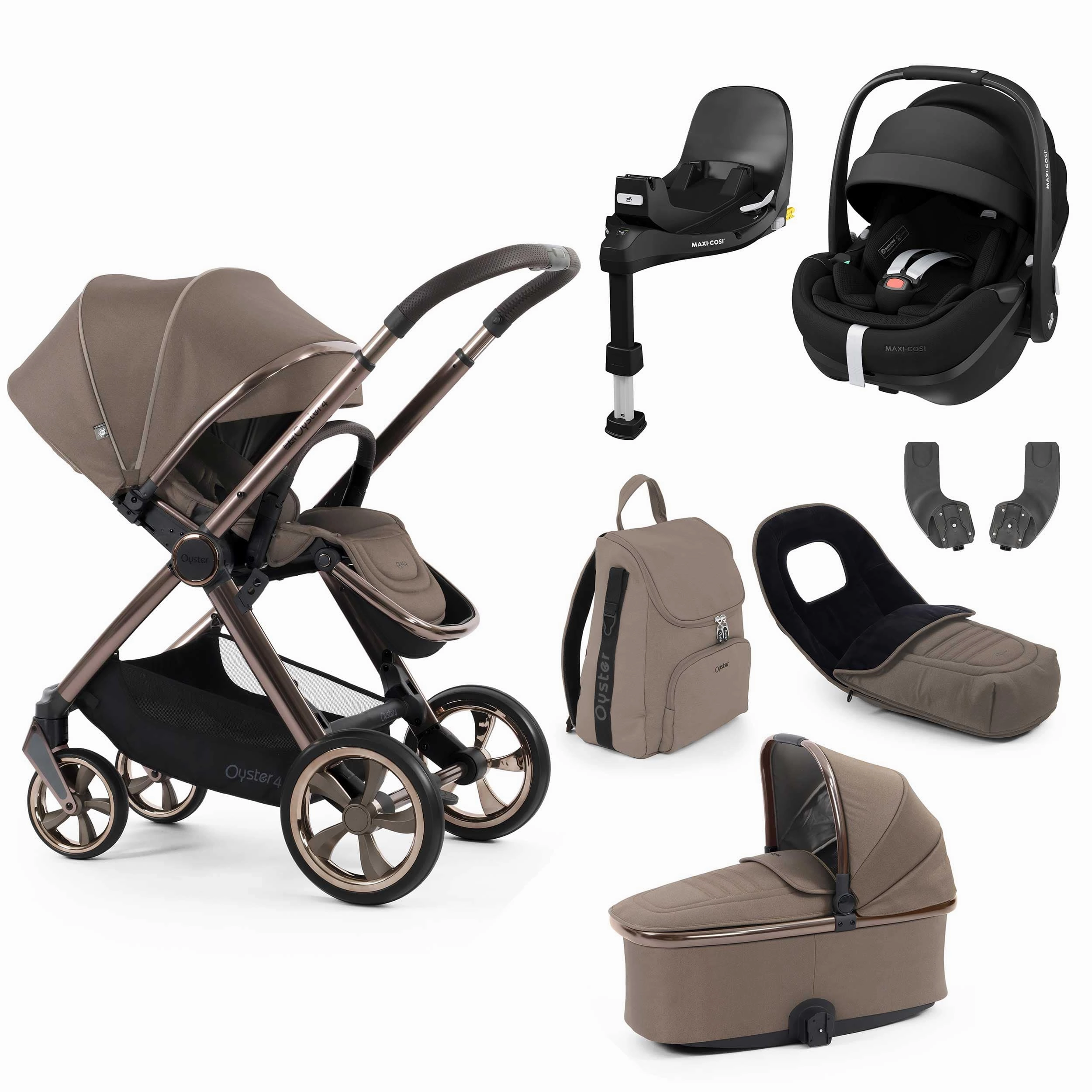 BabyStyle Oyster 4 Luxury Bundle - Mink