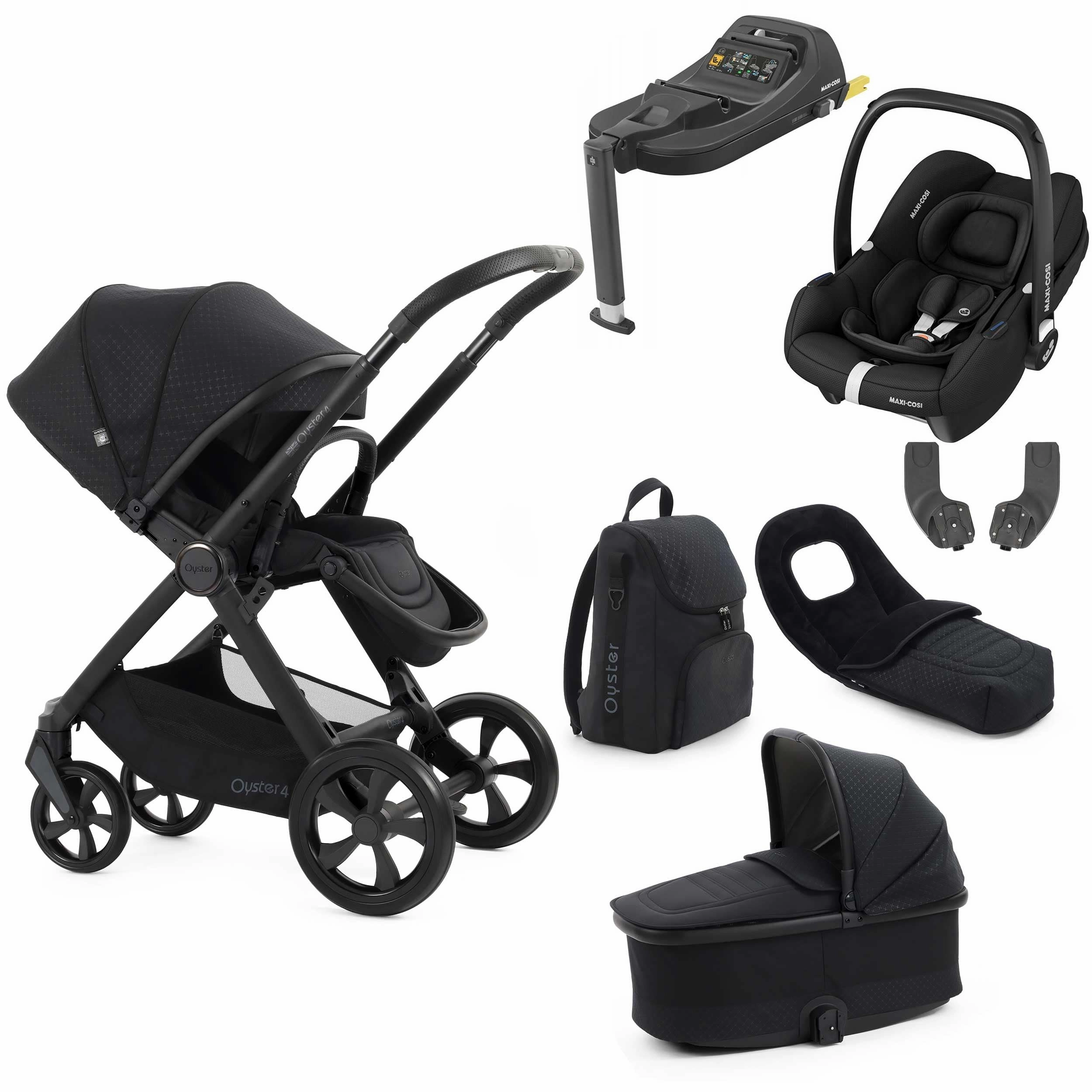 BabyStyle Oyster 4 Luxury Bundle - Raven