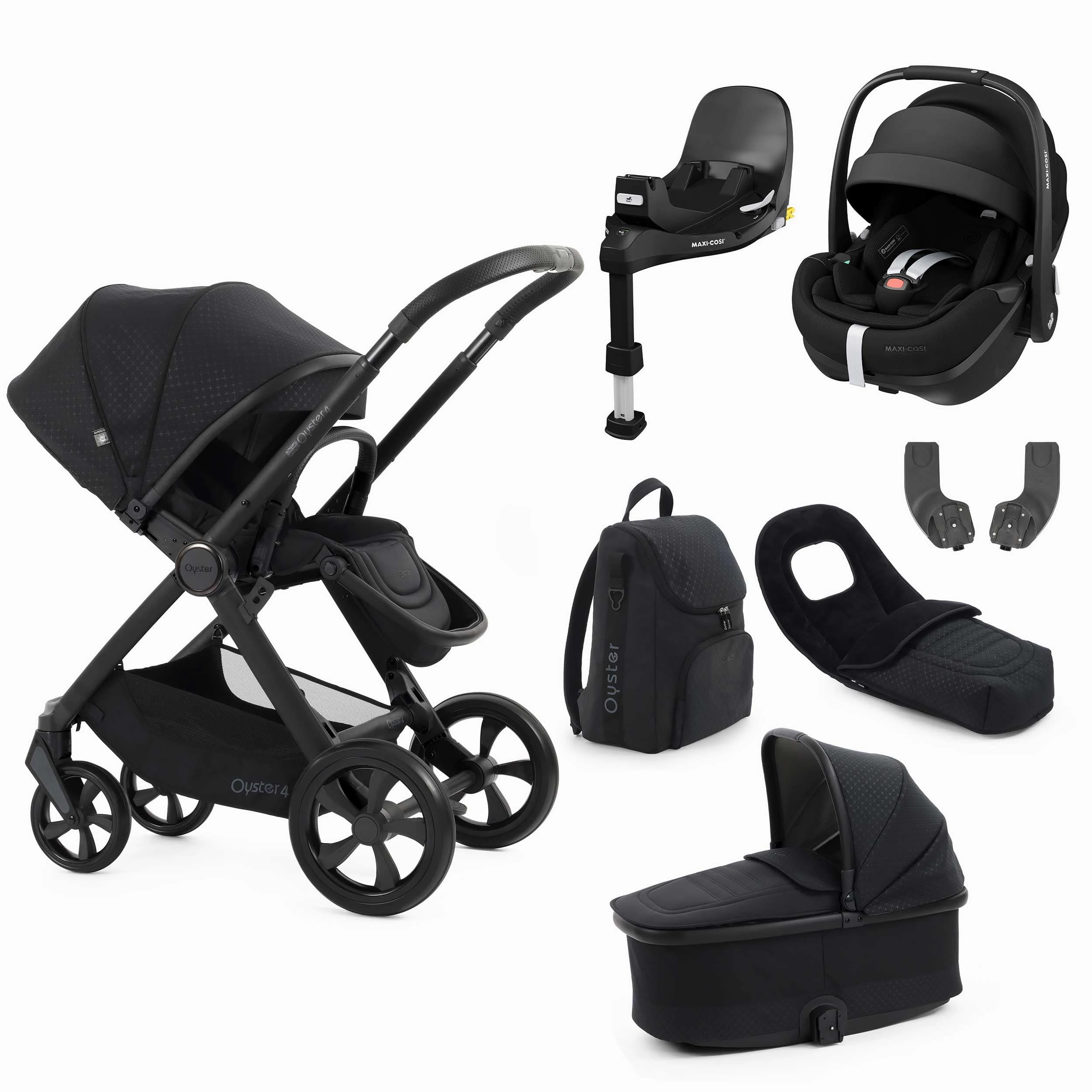 BabyStyle Oyster 4 Luxury Bundle - Raven