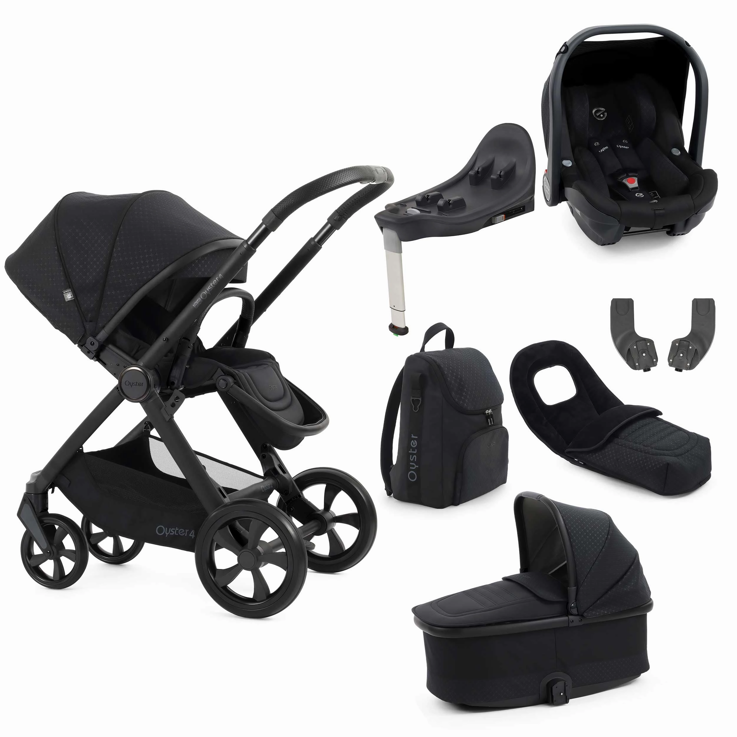 BabyStyle Oyster 4 Luxury Bundle - Raven