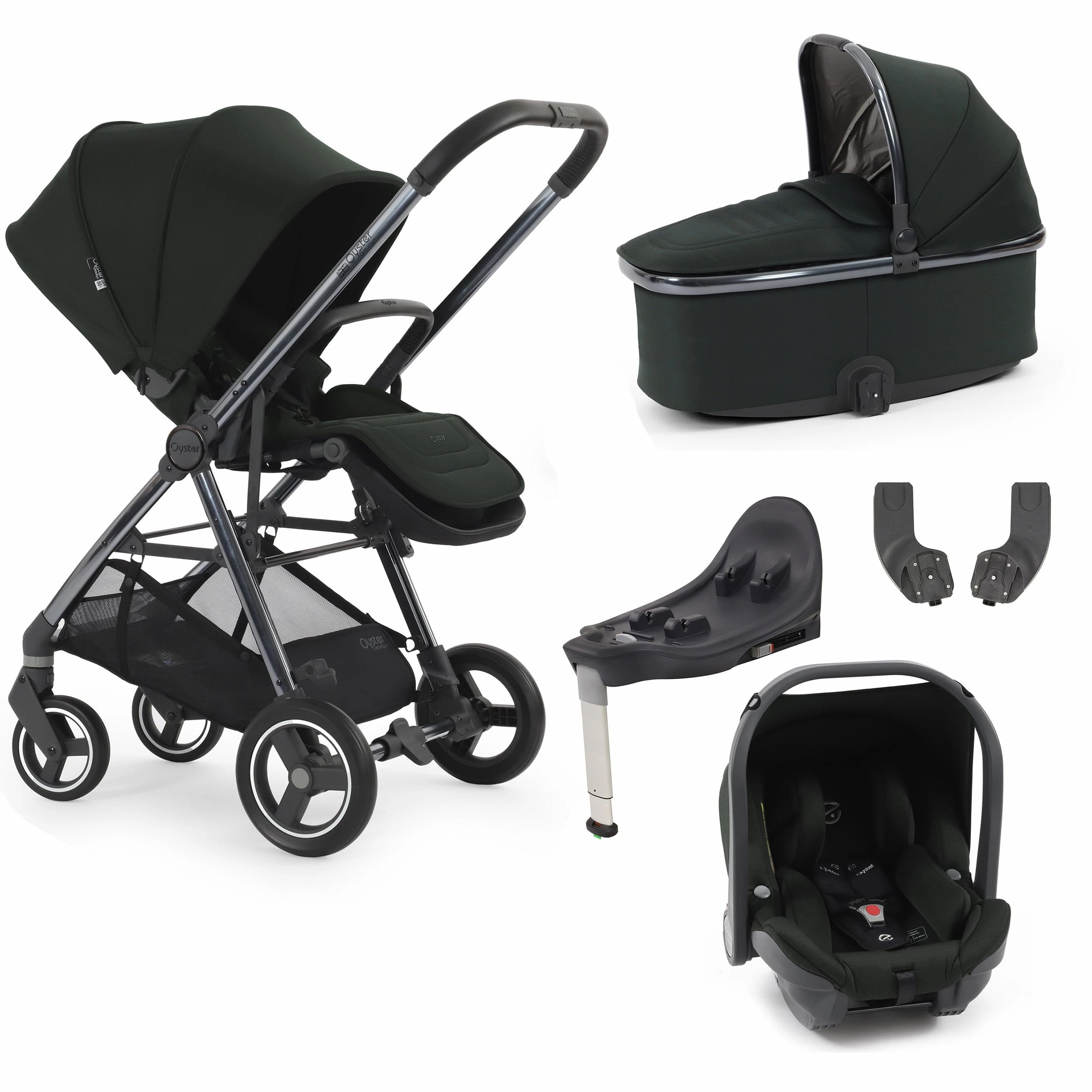 BabyStyle Oyster Gravity  5 Piece Bundle - Black Olive