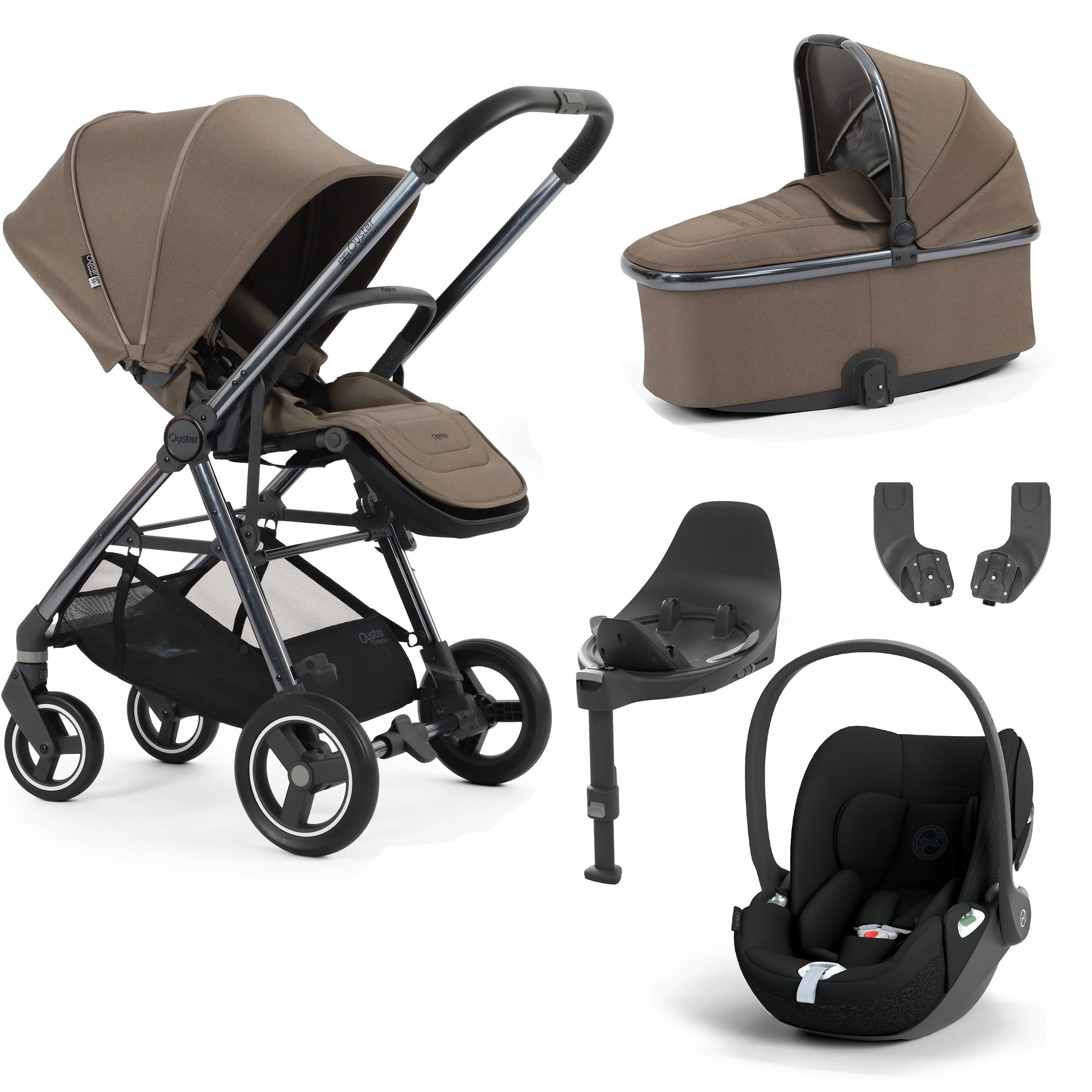 BabyStyle Oyster Gravity  5 Piece Bundle - Mink
