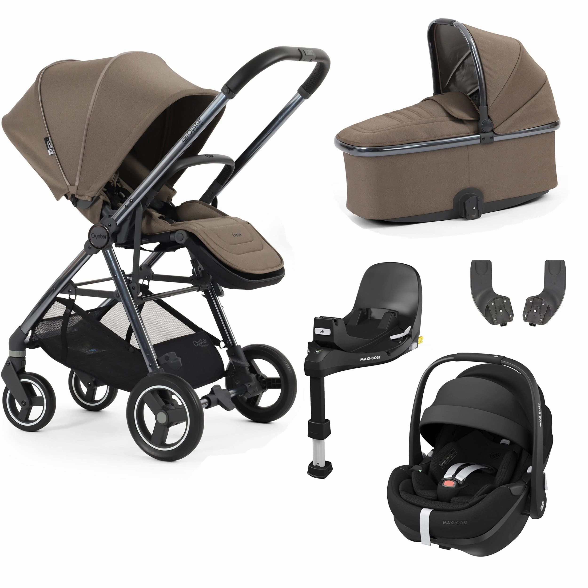 BabyStyle Oyster Gravity  5 Piece Bundle - Mink