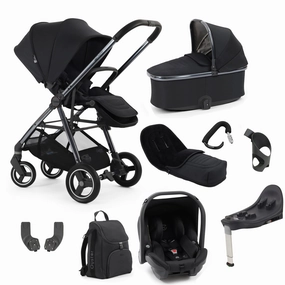 BabyStyle Oyster Gravity  9 Piece Bundle - Carbonite