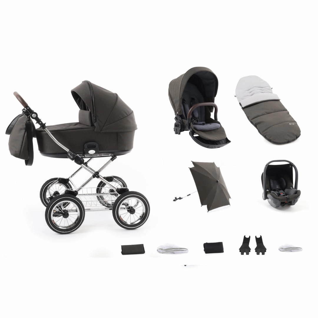 BabyStyle Prestige Stroller 12 Piece Bundle - Earth