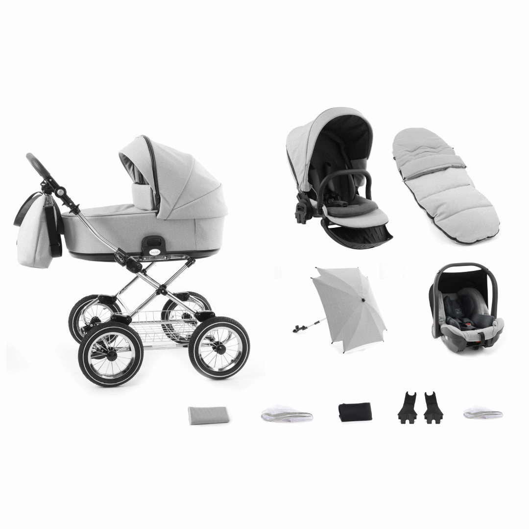 BabyStyle Prestige Stroller 12 Piece Bundle - Flint