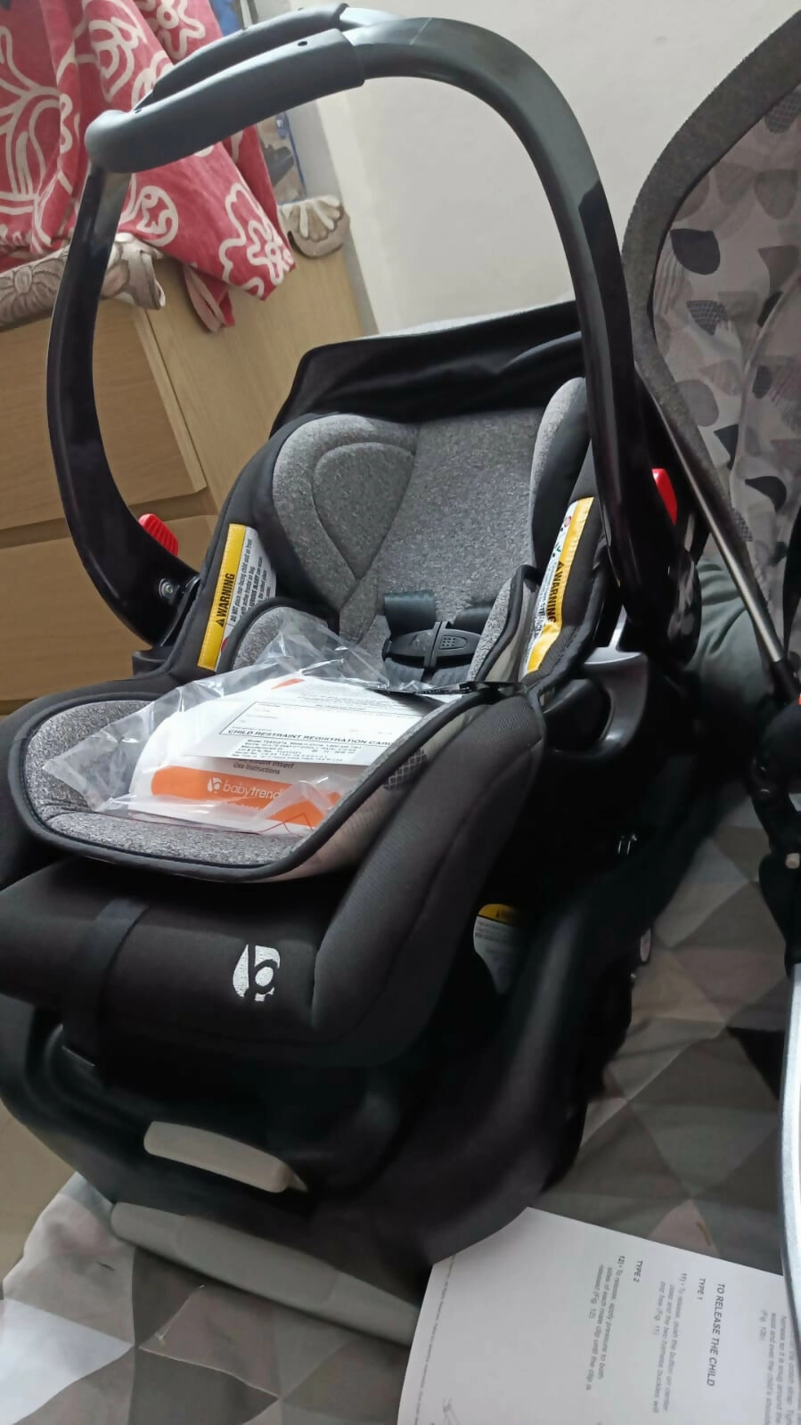 BABYTREND Go Lite Snap Tech Sprout Travel System