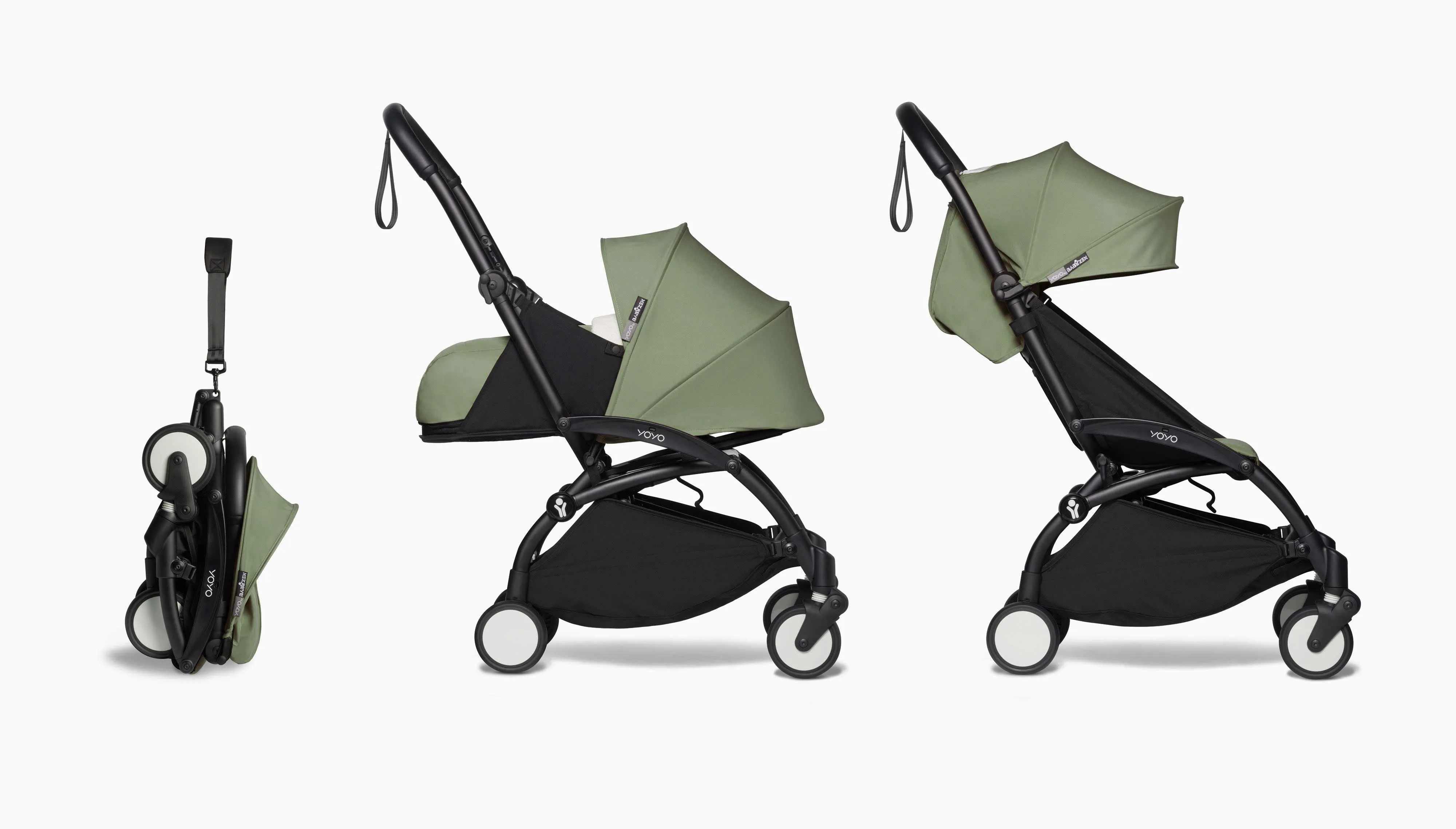 BABYZEN YOYO Compact Travel Stroller Complete Bundle with 0  Newborn Pack