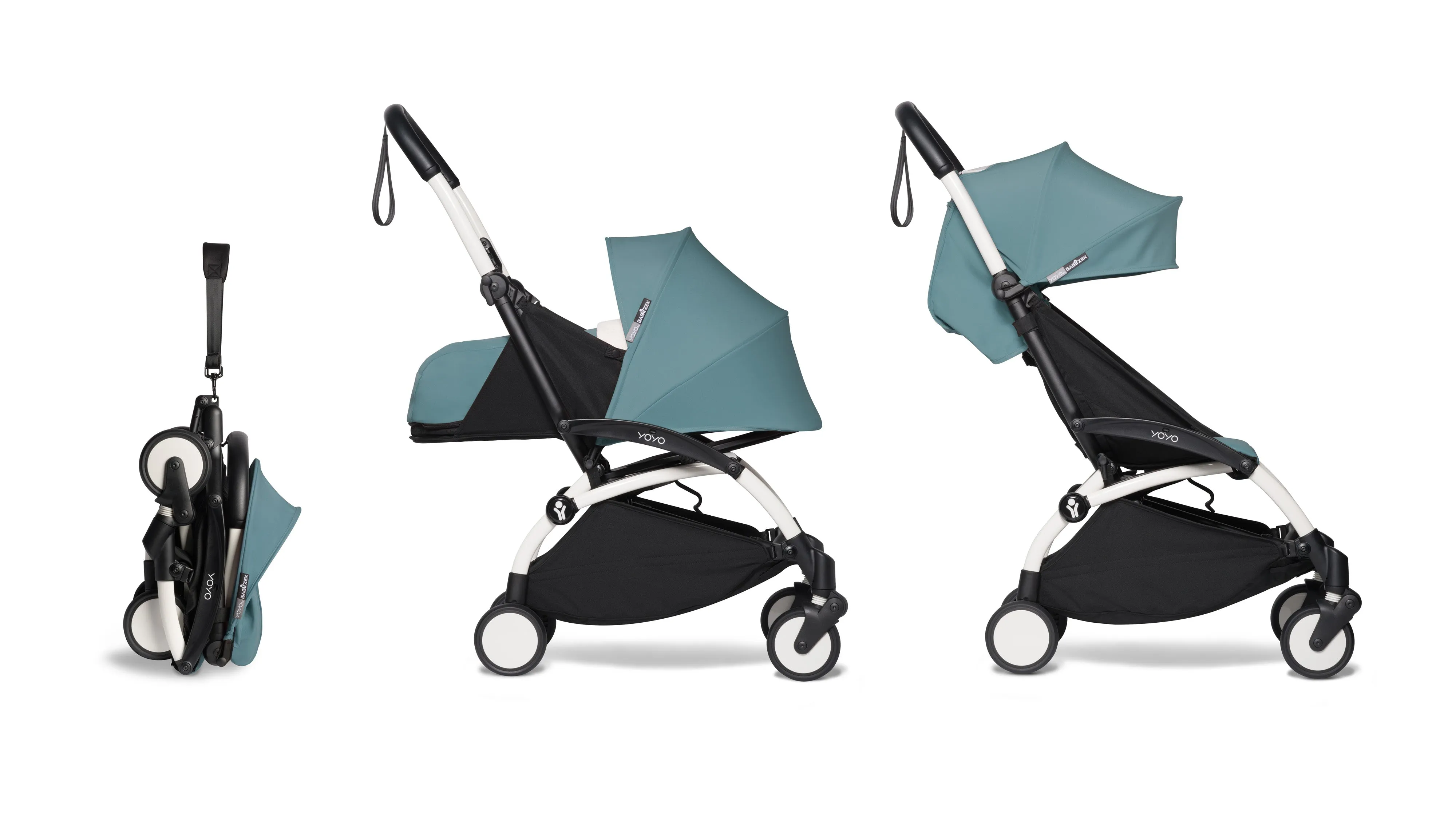 BABYZEN YOYO Compact Travel Stroller Complete Bundle with 0  Newborn Pack