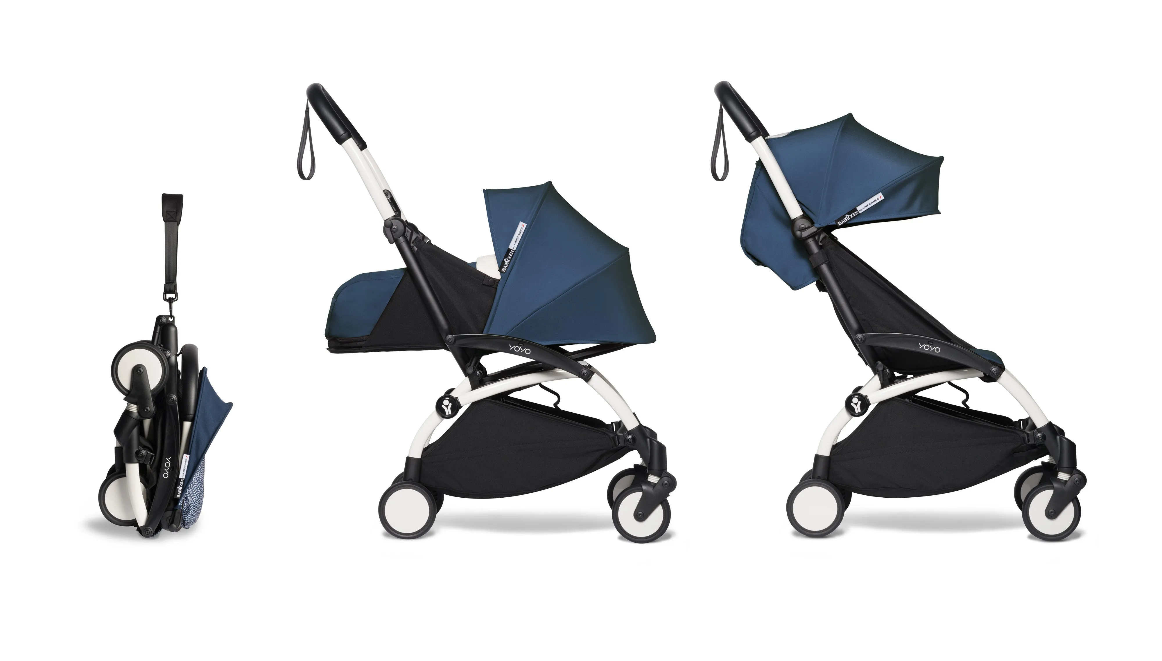 BABYZEN YOYO Compact Travel Stroller Complete Bundle with 0  Newborn Pack