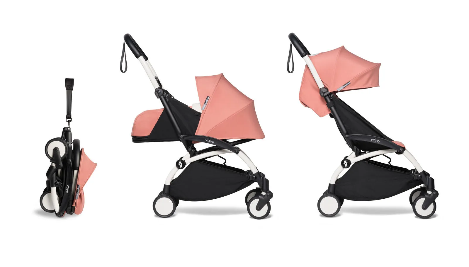 BABYZEN YOYO Compact Travel Stroller Complete Bundle with 0  Newborn Pack