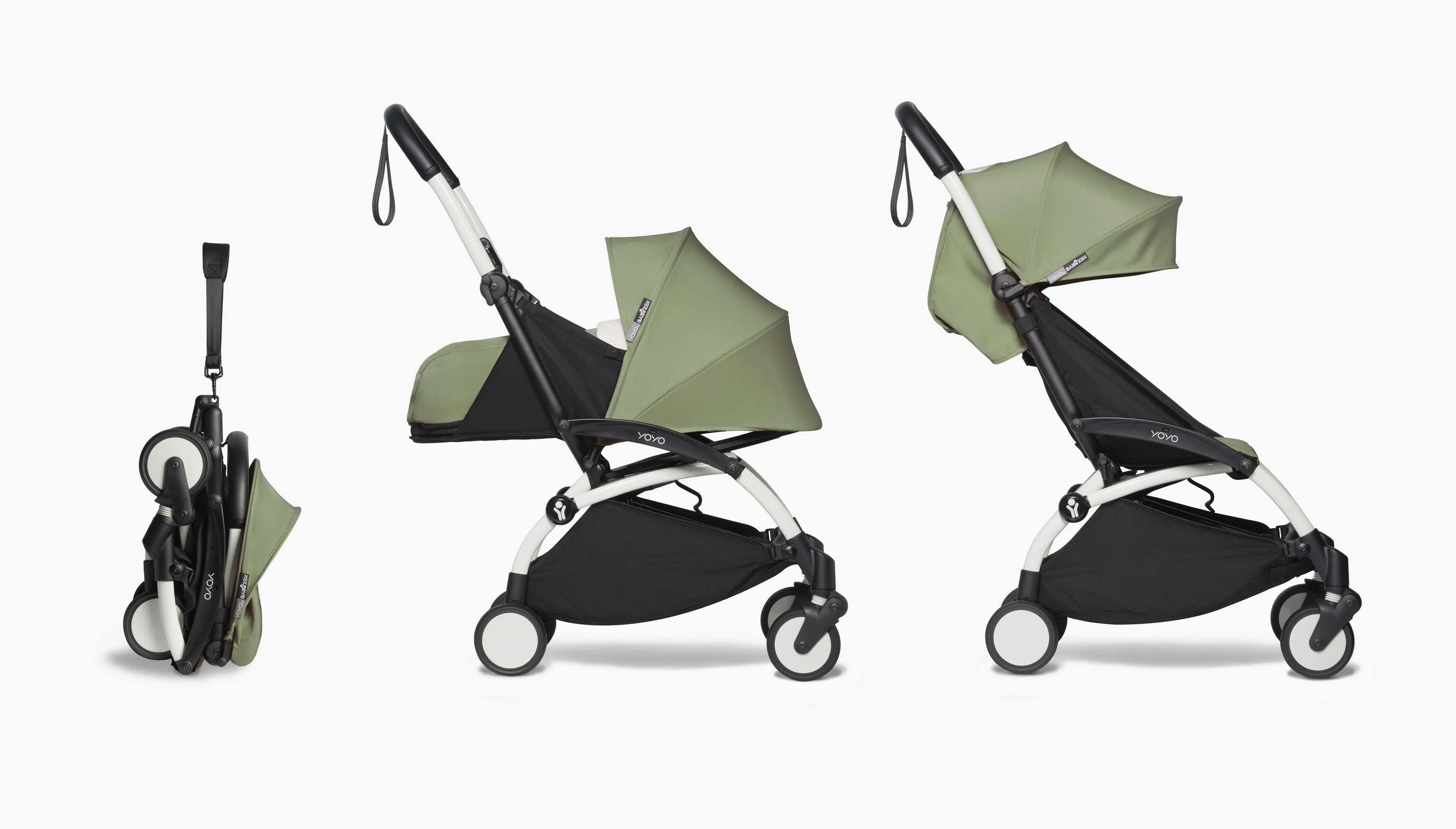 BABYZEN YOYO Compact Travel Stroller Complete Bundle with 0  Newborn Pack