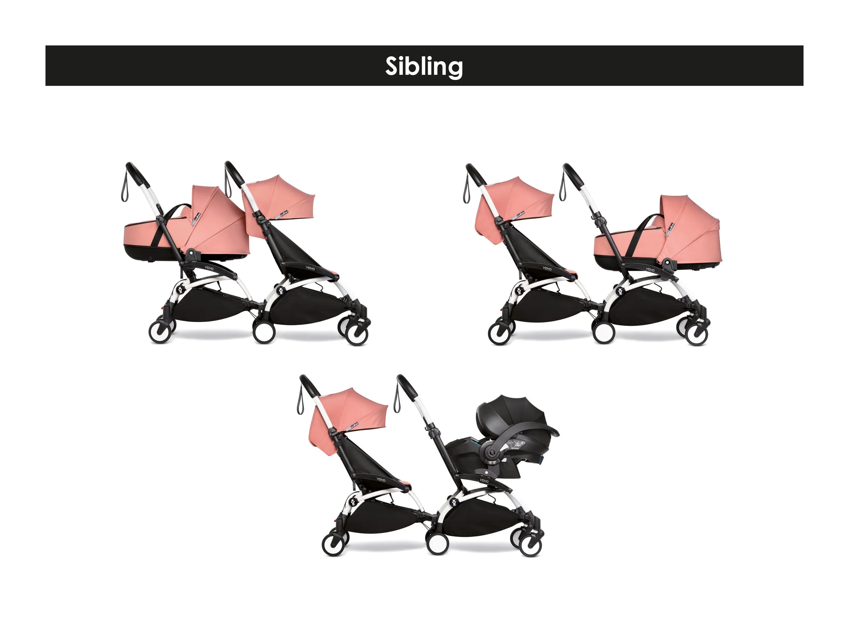 BABYZEN YOYO Connect Frame with 6  Color Pack