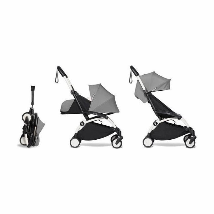 BABYZEN YOYO 6  stroller - Grey (fabric pack with frame)