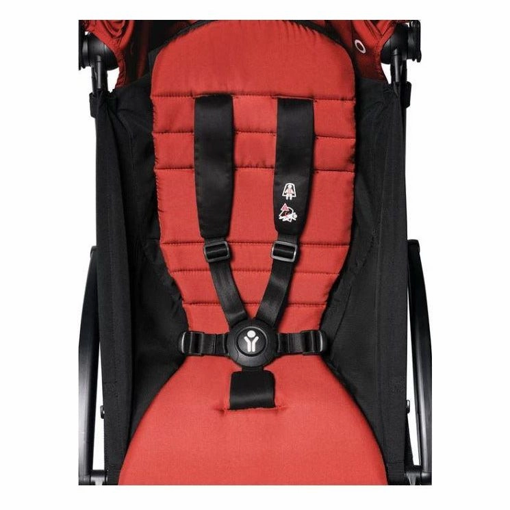 BABYZEN YOYO Travel System - Red bundle (car seat   fabric pack with frame)