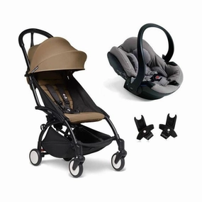 BABYZEN YOYO Travel System - Toffee bundle (car seat   fabric pack with frame)