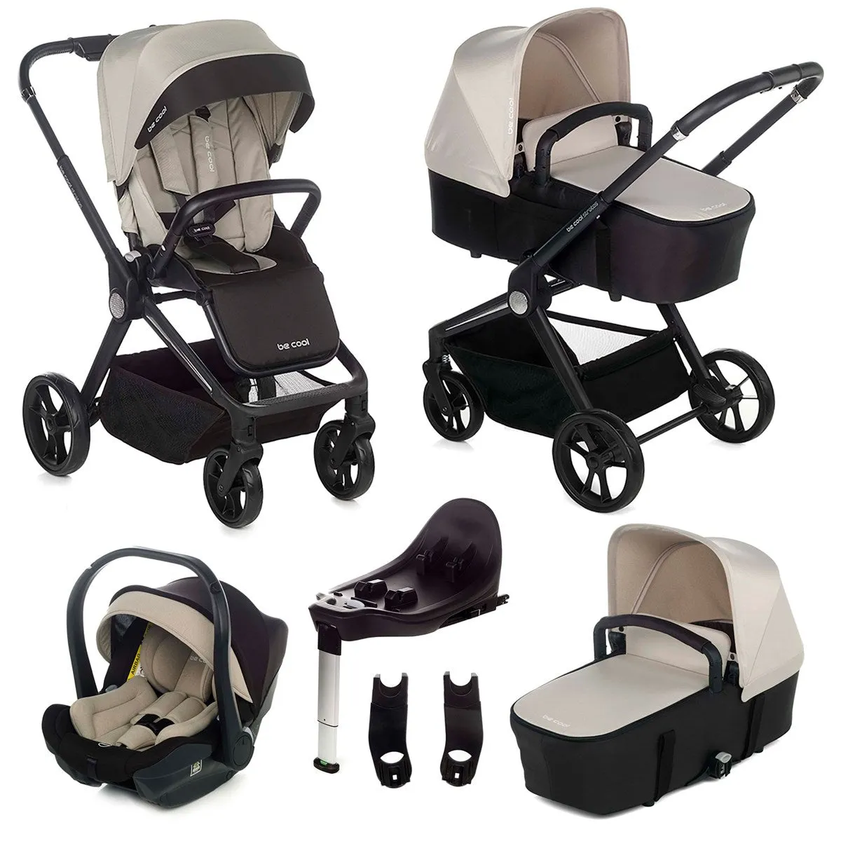 Be Cool Stratos 3in1 iSize Travel System   Isofix Base
