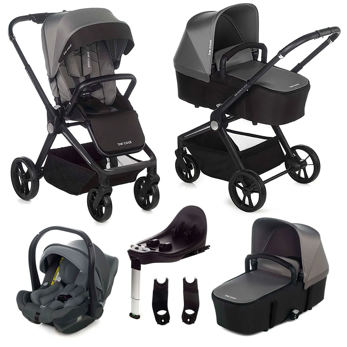 Be Cool Stratos 3in1 iSize Travel System   Isofix Base