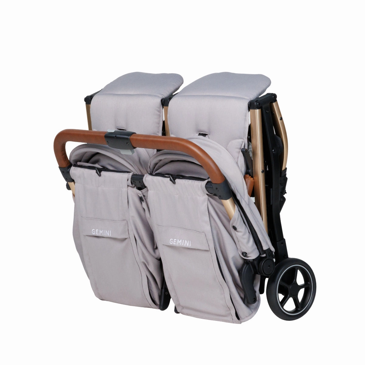 Beblum Gemini Twin Stroller 0-22kg/seat (Assorted Designs) - 2024 model