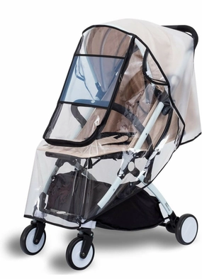 BEMECE Stroller/Pram Rain Cover Universal   Mosquito Net (2-Piece Set), Baby Travel Weather Shield