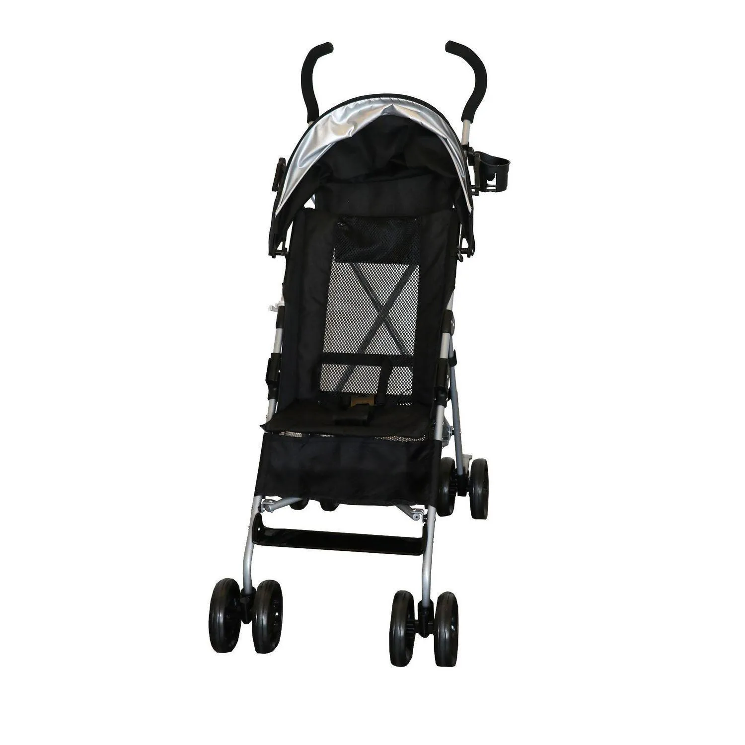 Bily 3D Umbrella Fold Stroller - Black