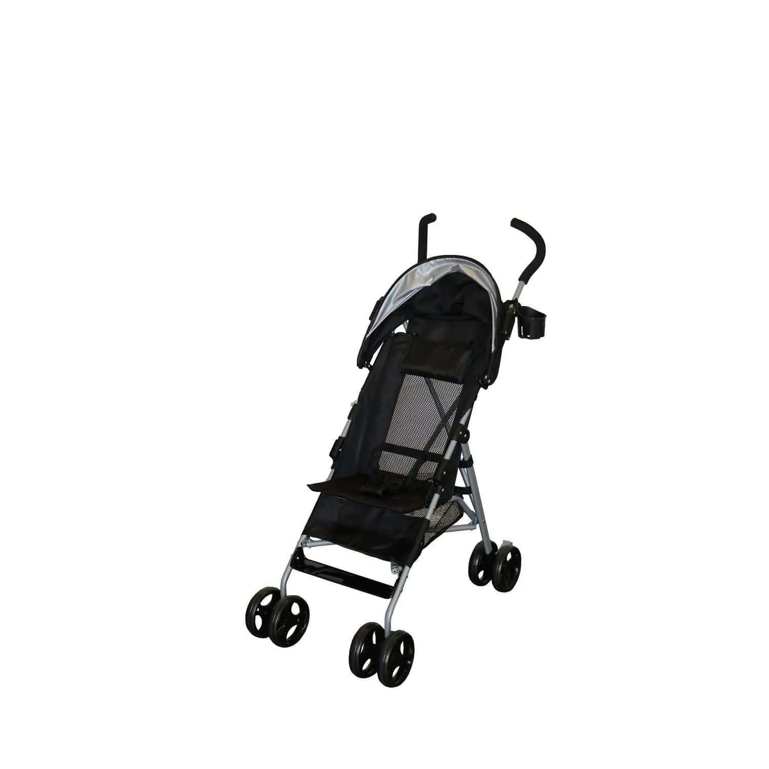 Bily 3D Umbrella Fold Stroller - Black