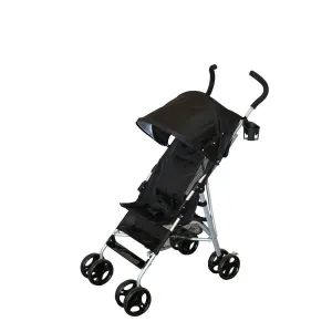 Bily 3D Umbrella Fold Stroller - Black