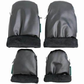 Black sterbro Stroller Gloves