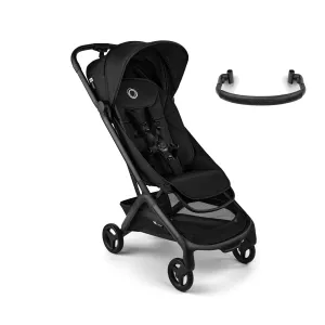 Bugaboo Butterfly 2 Stroller with Bumper Bar - Heritage Black