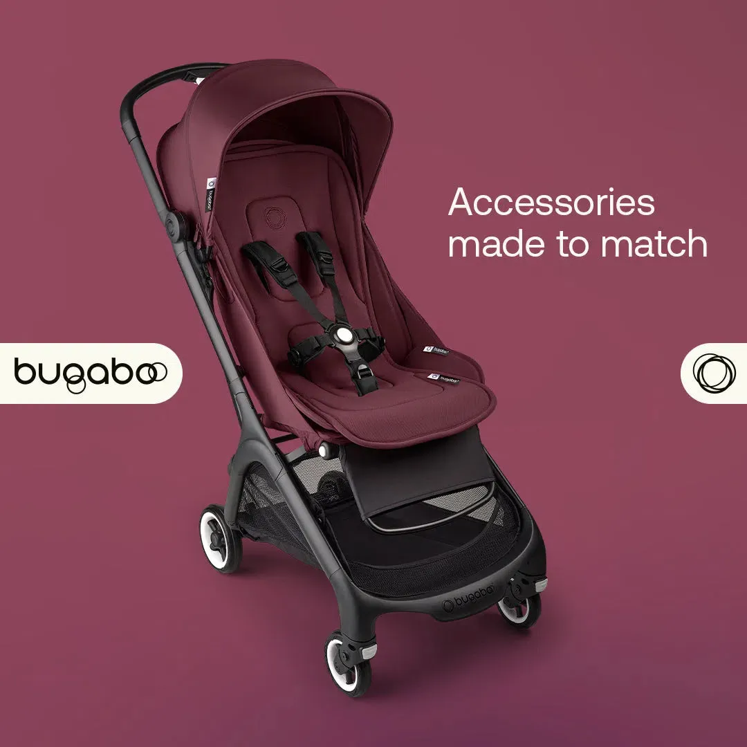 Bugaboo Butterfly Pushchair - Black/Dark Cherry