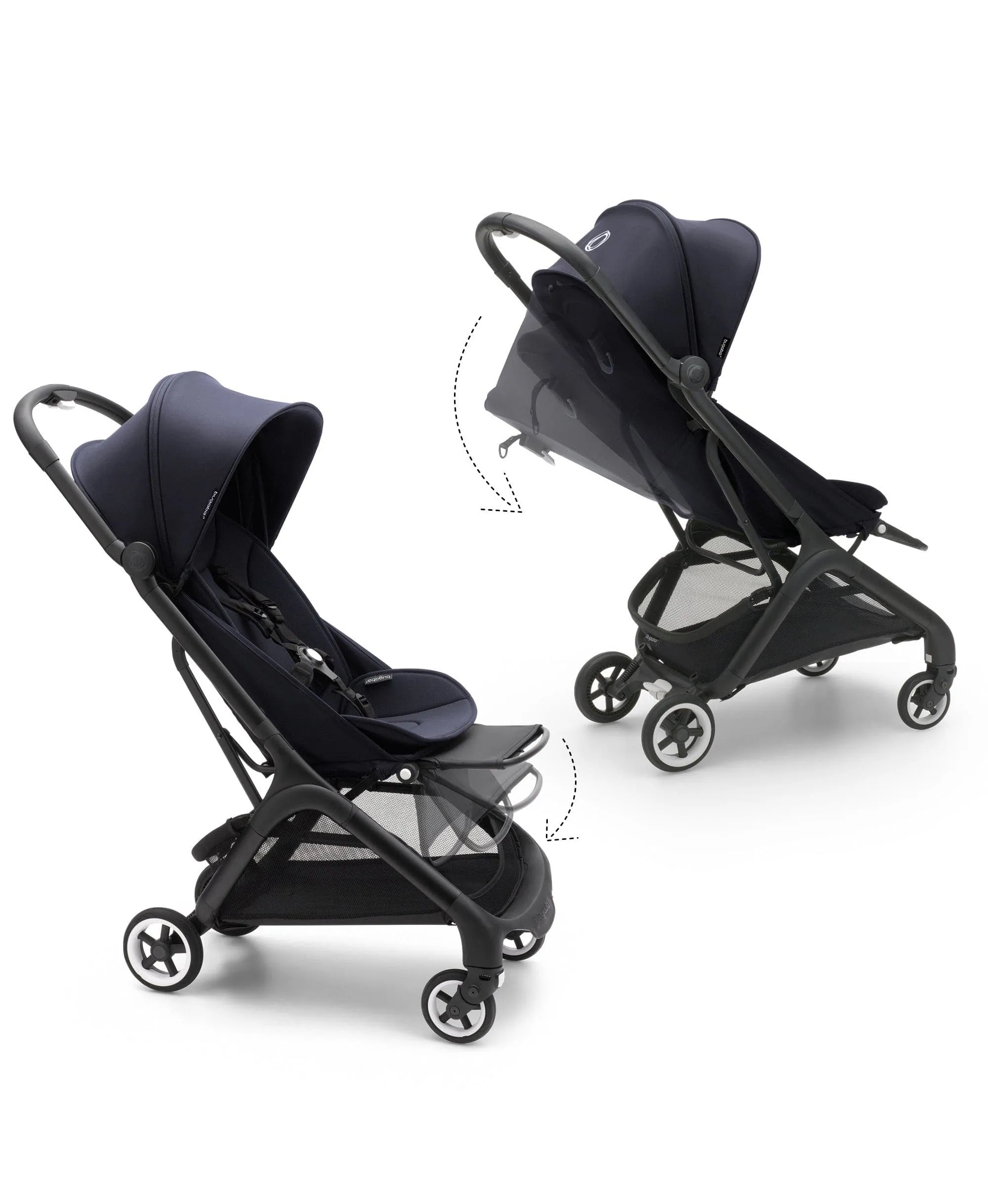 Bugaboo Butterfly Stroller - Stormy Blue