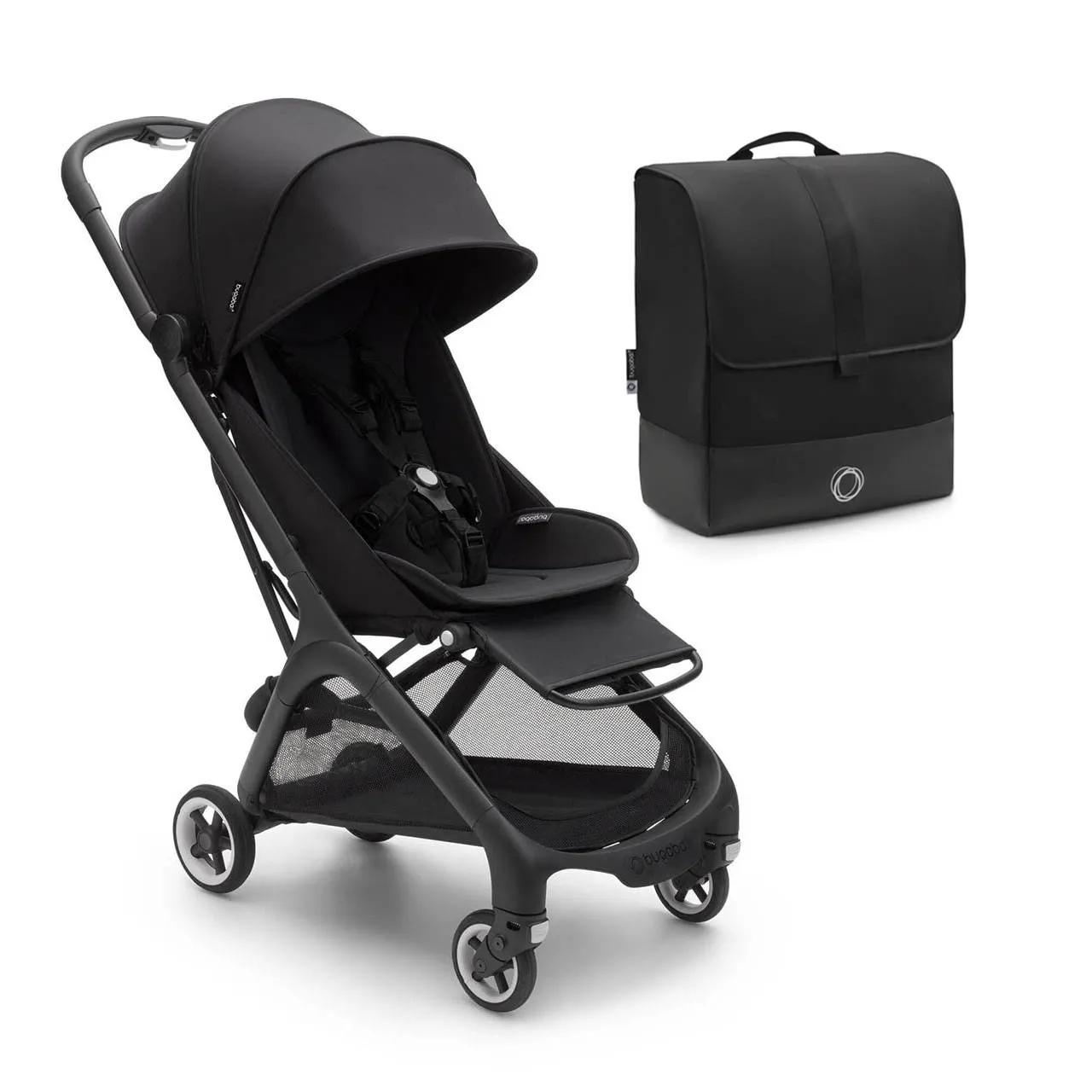 Bugaboo Butterfly Travel Pushchair - Black/Midnight Black