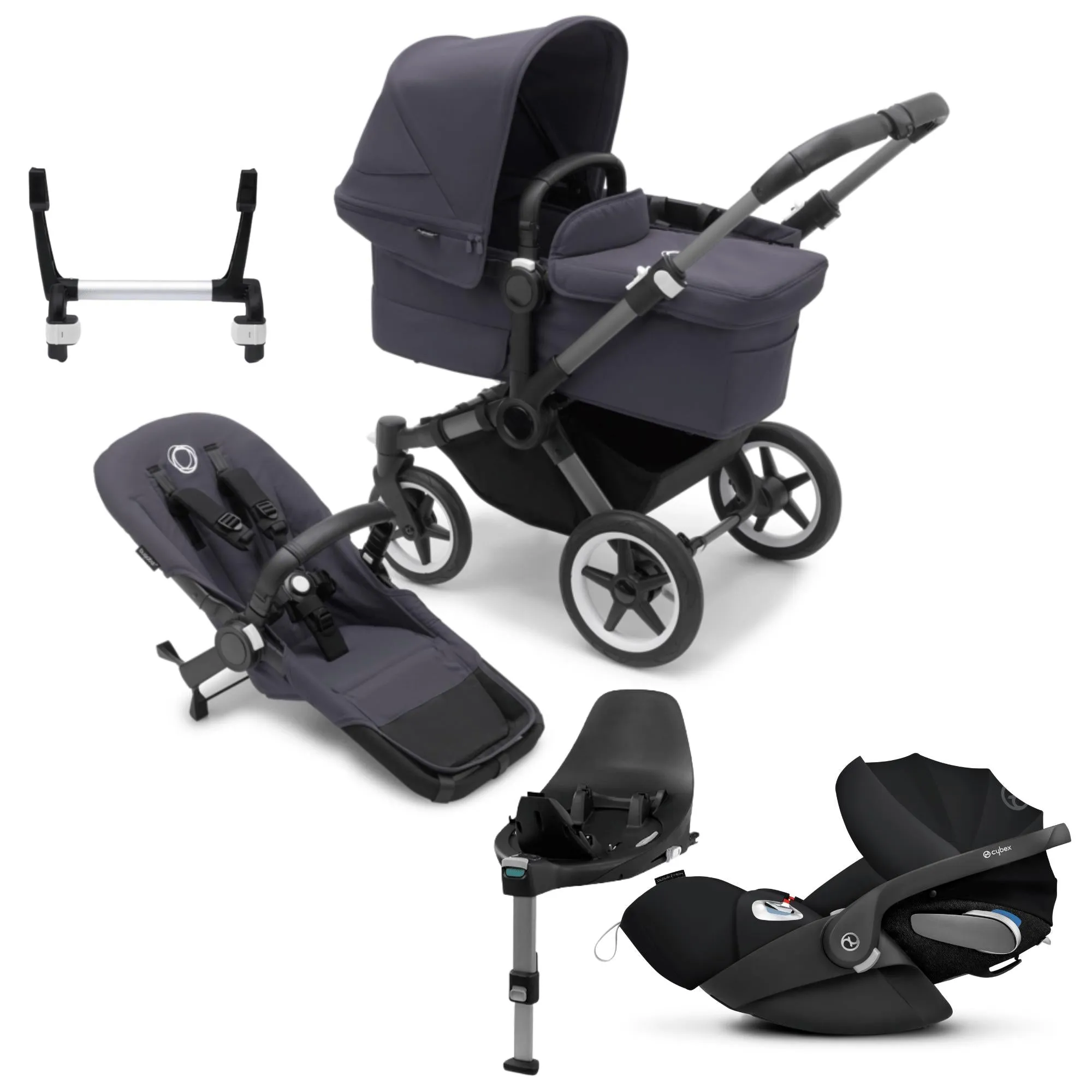 Bugaboo, Donkey 5 Complete Travel Bundle w/ Cloud T
