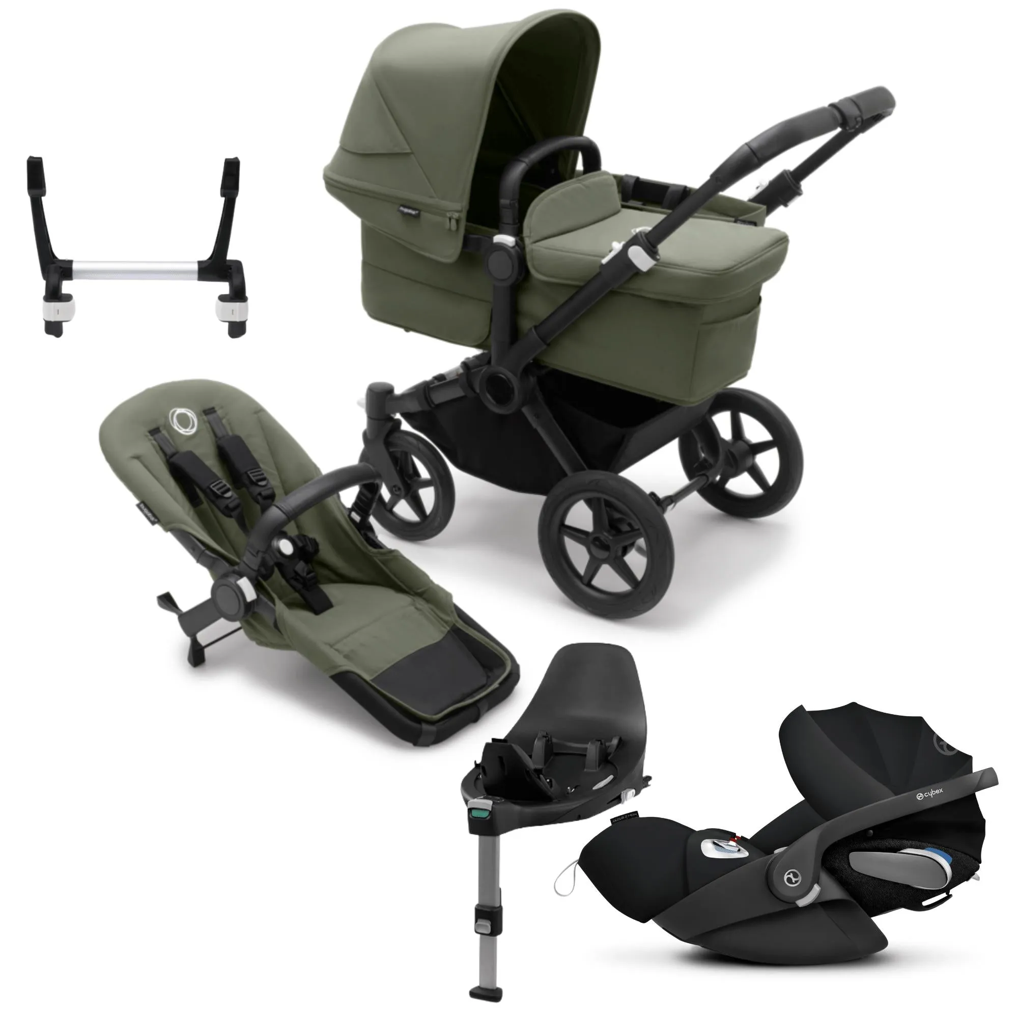 Bugaboo, Donkey 5 Complete Travel Bundle w/ Cloud T
