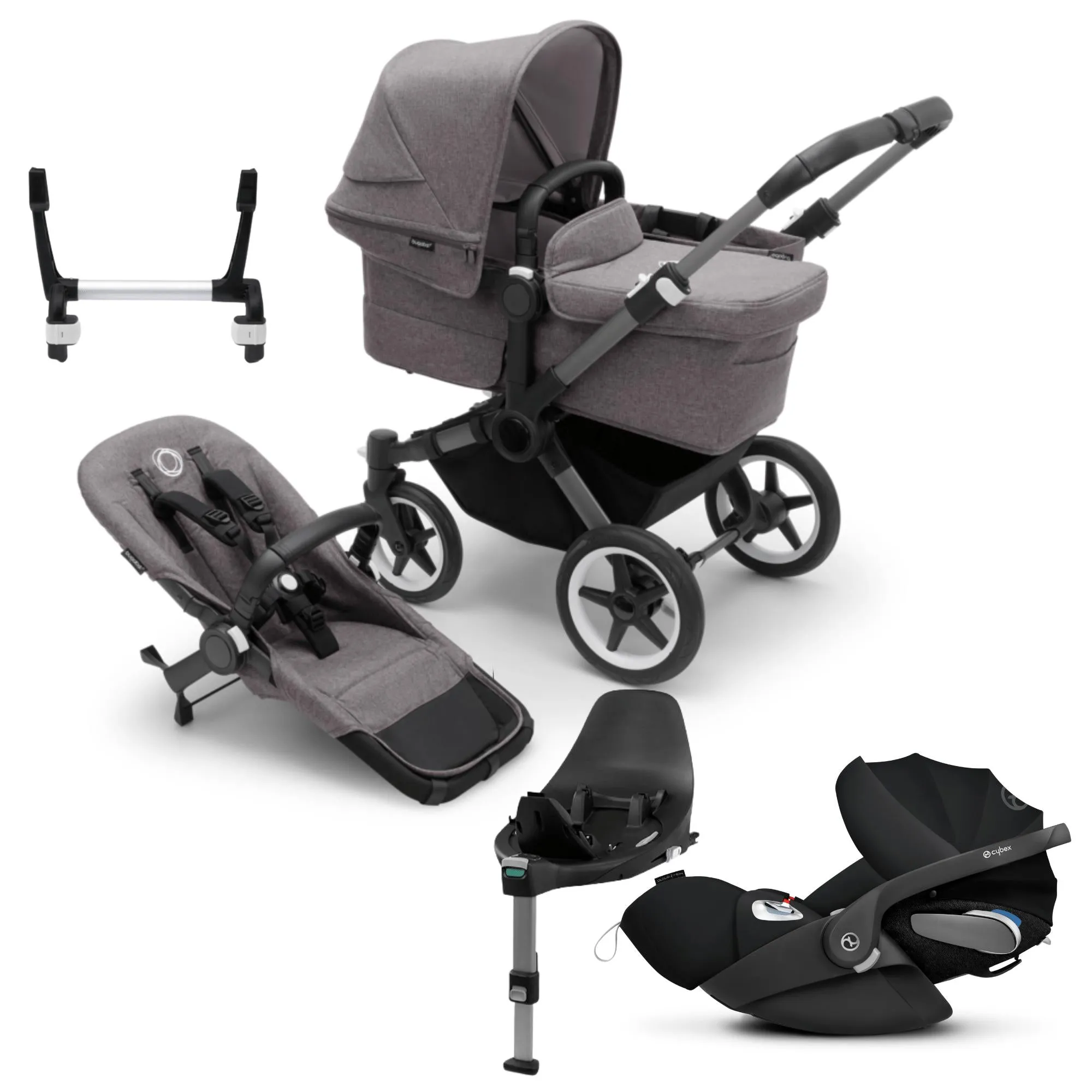 Bugaboo, Donkey 5 Complete Travel Bundle w/ Cloud T