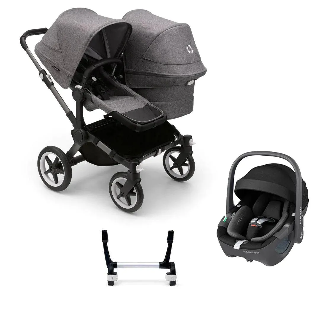 Bugaboo Donkey 5 Duo Complete - Grey Melange